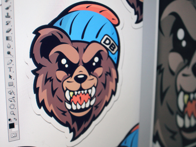 Bear Stickers By Rick Calzi On Dribbble