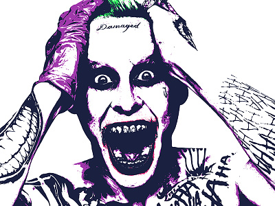 Joker Fun batman comics dc illustration jared leto joker suicide squad