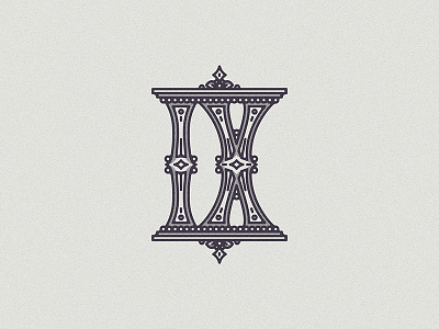 9 cards halftone illustration line art medieval number numeral poker roman texture typography