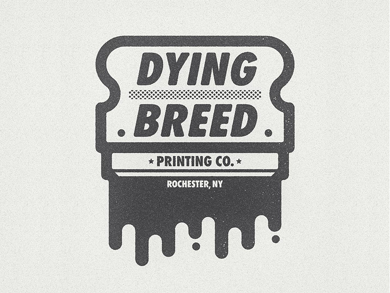 Print Logo by Rick Calzi on Dribbble