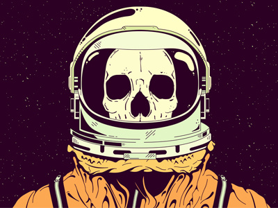 Dead Spaceman Color by Rick Calzi on Dribbble