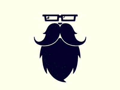 Beard Logo beard icon illustration logo