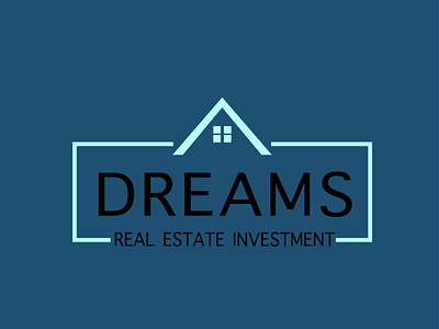 Dreams Real Estate Investment adobe adobe illustrator branding design graphic design illustration logo ux vector