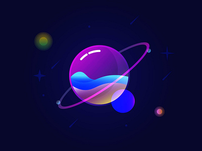 Glass Planet adobe adobe illustrator branding design graphic design illustration logo vector