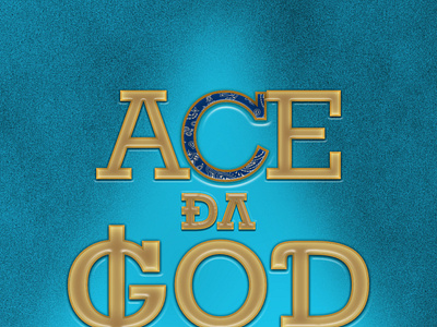 Ace Da God Logo branding design graphic design logo typography