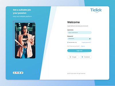 Website login page clean clean design design light login login page ui ui design ux design website