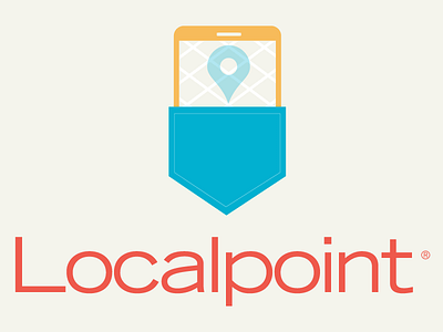 Localpoint Logo Finalist #2 branding illustrator logo design