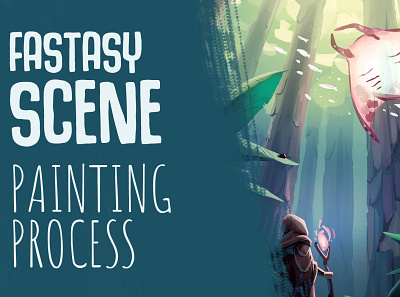 Painting process video art art channel artclass artist arttutorial concept art fantasy illustration ray speed painting tutorial visual development youtube youtube channel youtuber