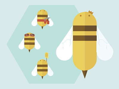 Beehive designs, themes, templates and downloadable graphic elements on  Dribbble