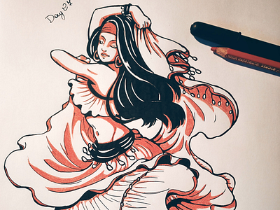 Inktober 27 💃