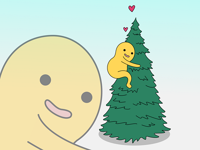 Christmas is coming… cartoon character design christmas cute design holidays illustration vector