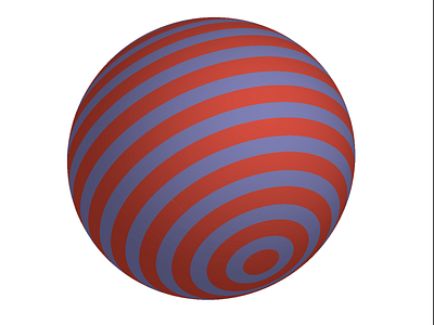 3D Sphere design illustration logo