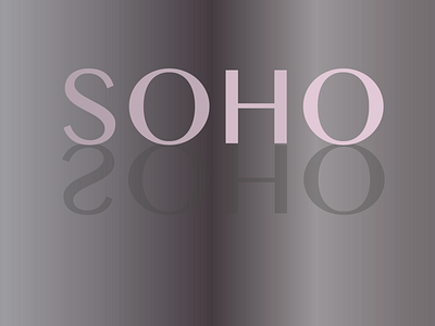 SOHO Letter Shadow Gradient
