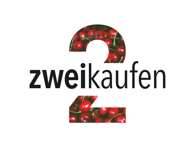 Logo concept for zweikaufen branding logo two