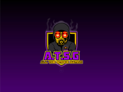 A.T.S.G Logo ai app branding businesslogo design gamertag icon illustration logo ui vector