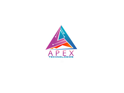 Apex Technologies Logo ai app branding businesslogo design icon illustration logo ui vector