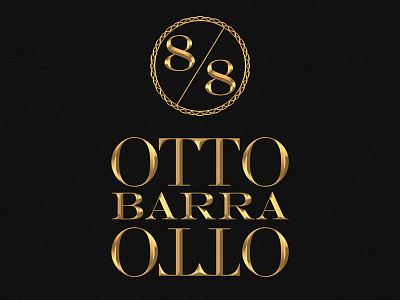 OttoBarraOtto Logo branding graphic logo luxe luxurury ottobarraotto web