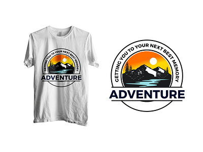 adventure logo tshirt concept abstract adventure branding brandinglogo brandlogo camp design designslogo emblem flat forest hikking logo mountain
