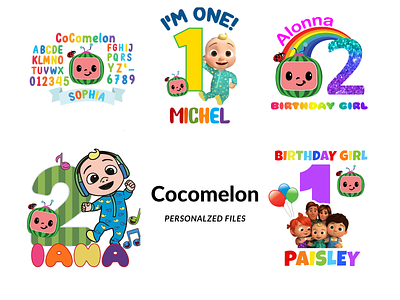 Cocomelon Files cocomelon cocomelon family custom name designondemands dod personalied name