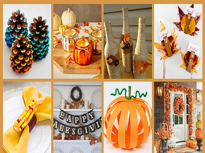18 kid-friendly DIY Thanksgiving crafts autumn craft designondemands fall pumpkin thanksgiving