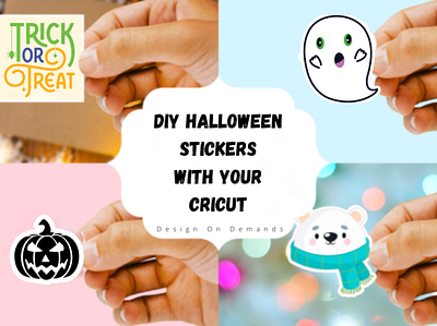 DIY HALLOWEEN STICKERS designondemands diy halloween stickers