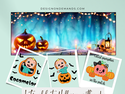 HOT NEW DESIGNS FOR YOUR HALLOWEEN cocomelon design designondemands dod halloween halloween2021 halloweenparty png sublimation
