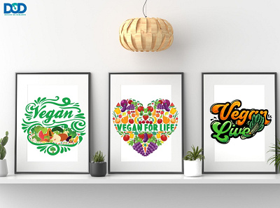 Vegan For Life design designondemands dod free design png vegetarian