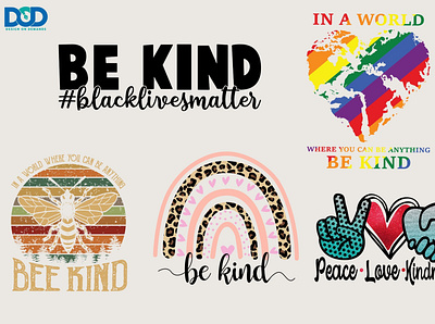 💪BE KIND - KINDNESS DAY bekind design designondemands dod kindness png