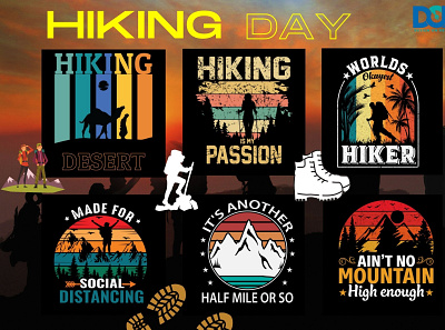 📌📌New Updating: Hiking Day 📌📌 design designondemands dod hike life hiker hiking png sublimation