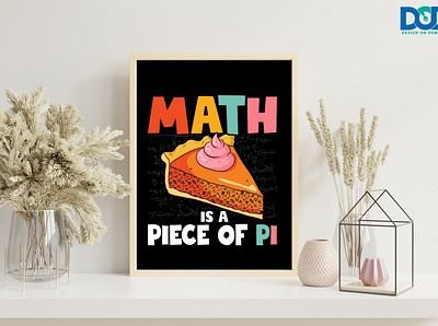 👋🥰 Math is a piece of Pi🥰👋 design designondemands dod pi day png sublimation