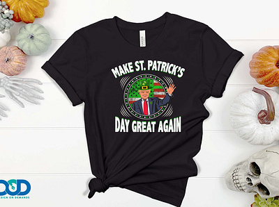 ⛔️Make St Patrick's Day Great Again⛔️ design designondemands dod jpg png st patrikcs day sublimation svg