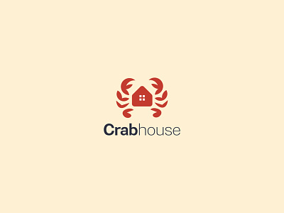 Crab House/Crab animal logo animation best crab logo branding crab house crab house logo crab logo creative crab logo creative logo farm logo graphic design house logo logo logo mark logotype minimal logo minimalist logo nft popular logo vector