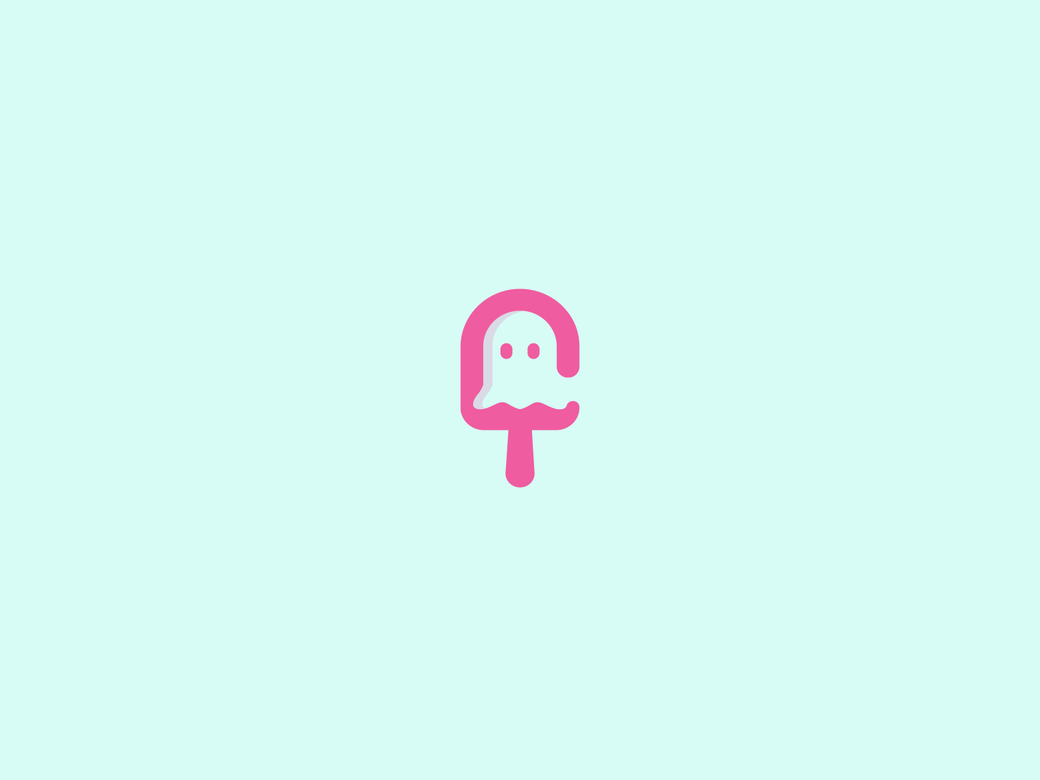 icecream ghost logo by Babu Ahmed | Logo Designer on Dribbble