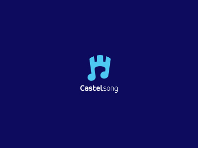 Castel song audio branding castel castel creative logo castel music castel song logo creative logo illustration logo logo design logo mark logotype media logo minimal minimalist modern logo music company logo music studio nft song