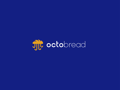Octo bread animal bakery bakery logo branding bread design food identity illustration kraken lines logo marine mark minimal modern restaurant symbol tentacle vector