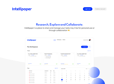 Intellipaper (Landing page) app desing app uiux branding design graphic design ui ux