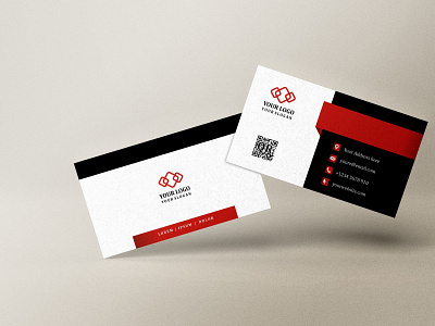 Elegant Corporate Business Card branding bussines card design graphic design urban