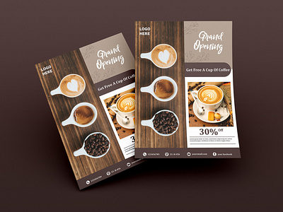 Coffee ShopOpening Poster branding busi business corporate design food graphic design urban