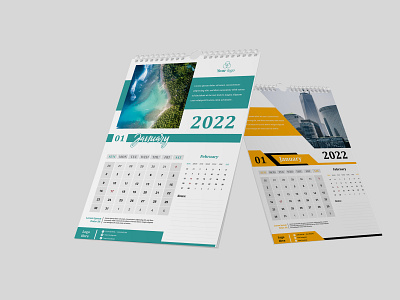 Elegant Custom Corporate Calendar branding business calendar corporate graphic design urban