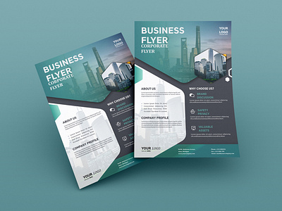 Elegant Corporate Business Flyer branding business corporate design flyer graphic design poster urban