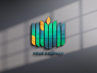Nature Company Abstract Logo branding business corporate graphic design herbal logo nature urban