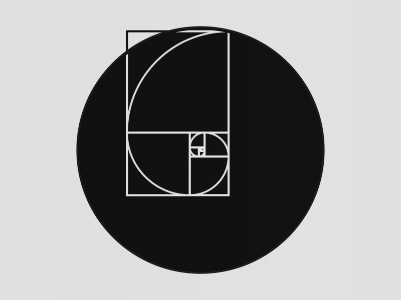 illusion fibonacci_test_1 after effect circle fibonacci graphic loop motion somei
