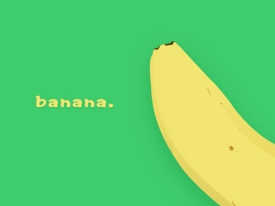 Actually I am a banana！ banana fruit yellow