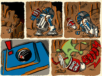 R2D2's Tragic Trip