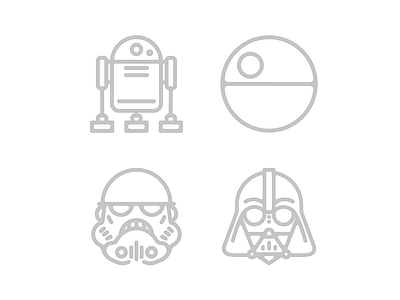 Star Wars + Icons = AWESOME