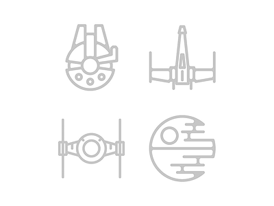 Star Wars + Icons = AWESOME