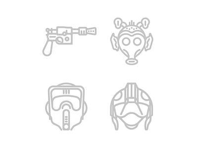 Star Wars + Icons = AWESOME