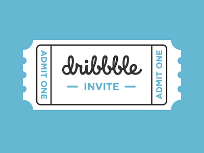 Win a Dribbble Invite! (Contest) bumper sticker class contest design invite skillshare sticker ticket