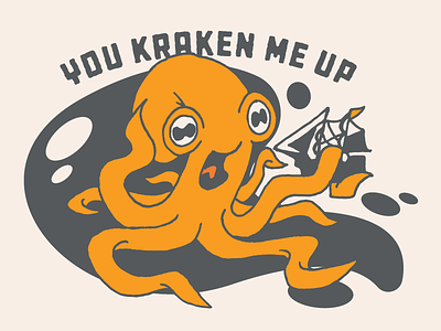 30 Minute Challenge - Pun (You Kraken Me Up) kraken octopus pun