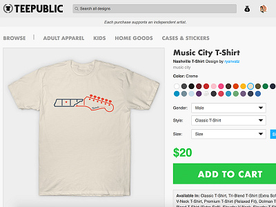 Get Your Music City T-Shirt (Or other gear!)
